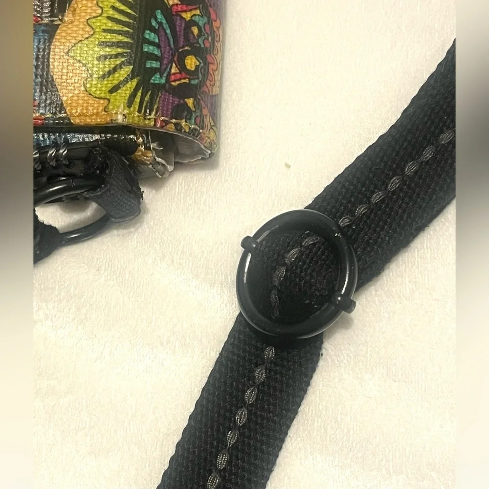 Sakroots Multicolor Crossbody Bag w Snap closure Adjustable Straps Purse - Picture 4 of 16